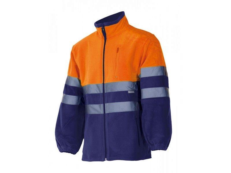 CHAQUETA POLAR A/V BICOLOR  NAR/MAR T-L.