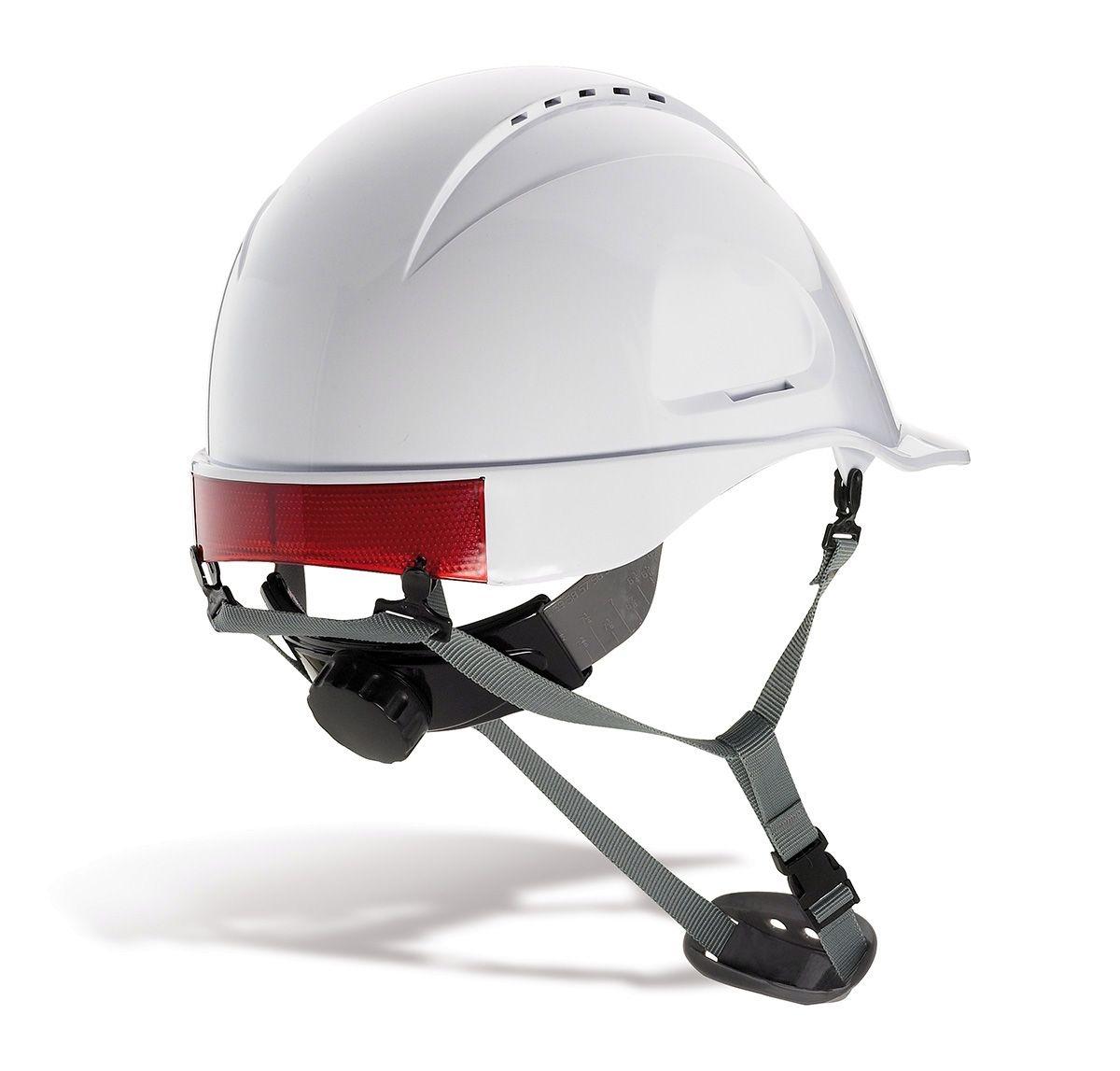 CASCO CLIMBER 1000V BLANCO  BARBOQUEJO