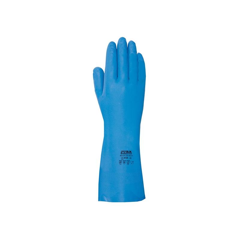 GUANTE NITRILO AZUL SATINADO LIMPIEZA JUBA T-L