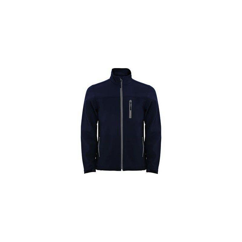 CHAQUETA SOFTSHELL MARINO  ANTARTIDA T-L