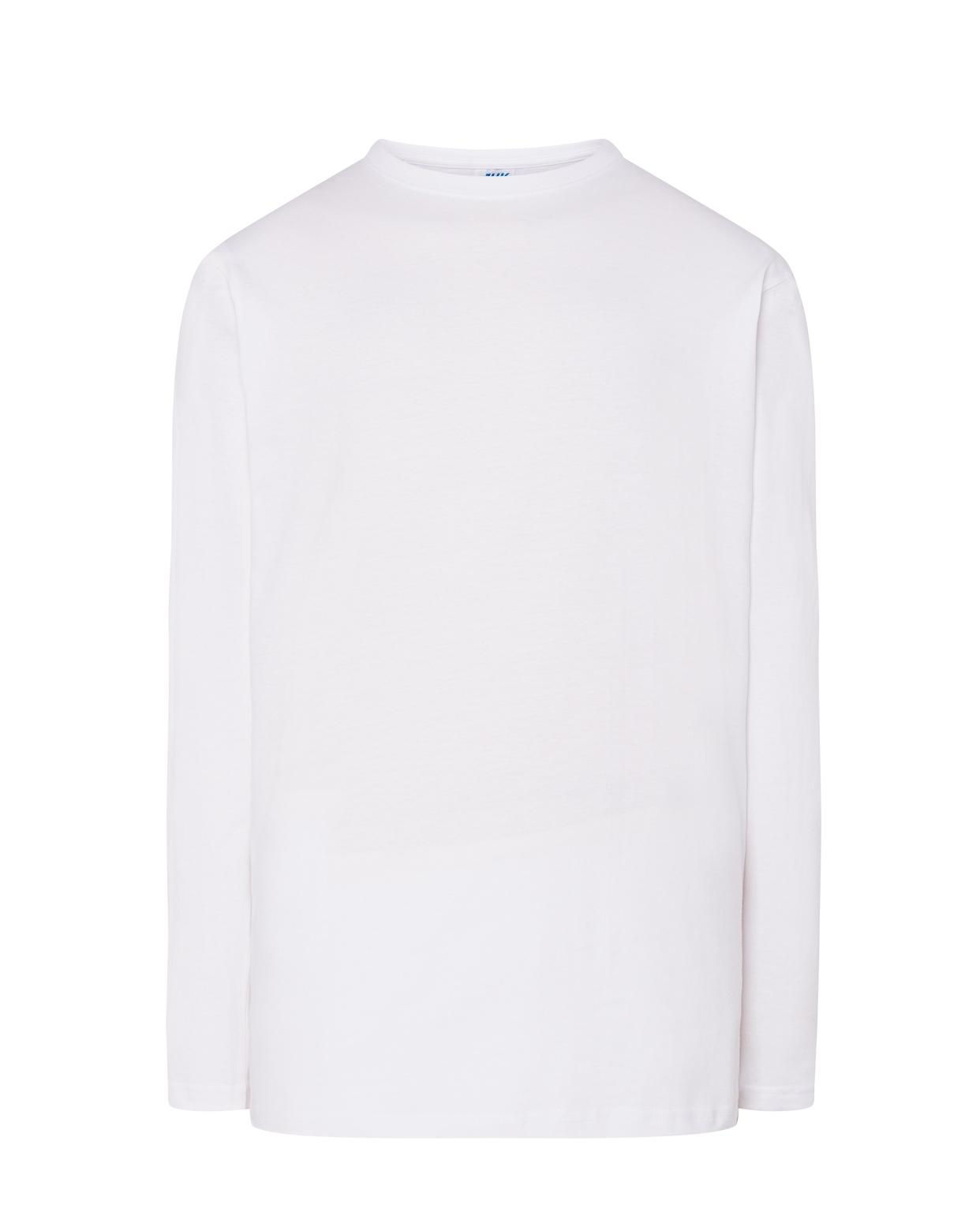 CAMISETA BLANCA M.L.  PRELAVADA  T-XL.