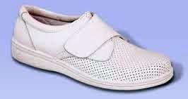 ZAPATO VELCRO  (MOD 2000)  BLANCO T-41.