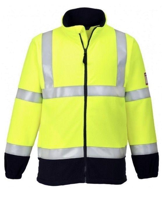 FORRO POLAR IGNIFUGO A.V.  AMARILLO T-S