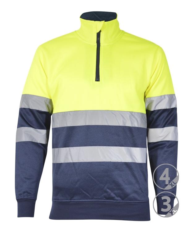 SUDADERA LONDON MEDIA CREM.  AV AMA/MAR T-S