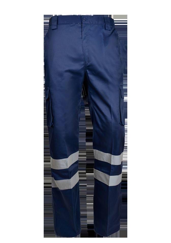 PANTALON MULTIBOLSILLOS  MARINO BANDAS T-48