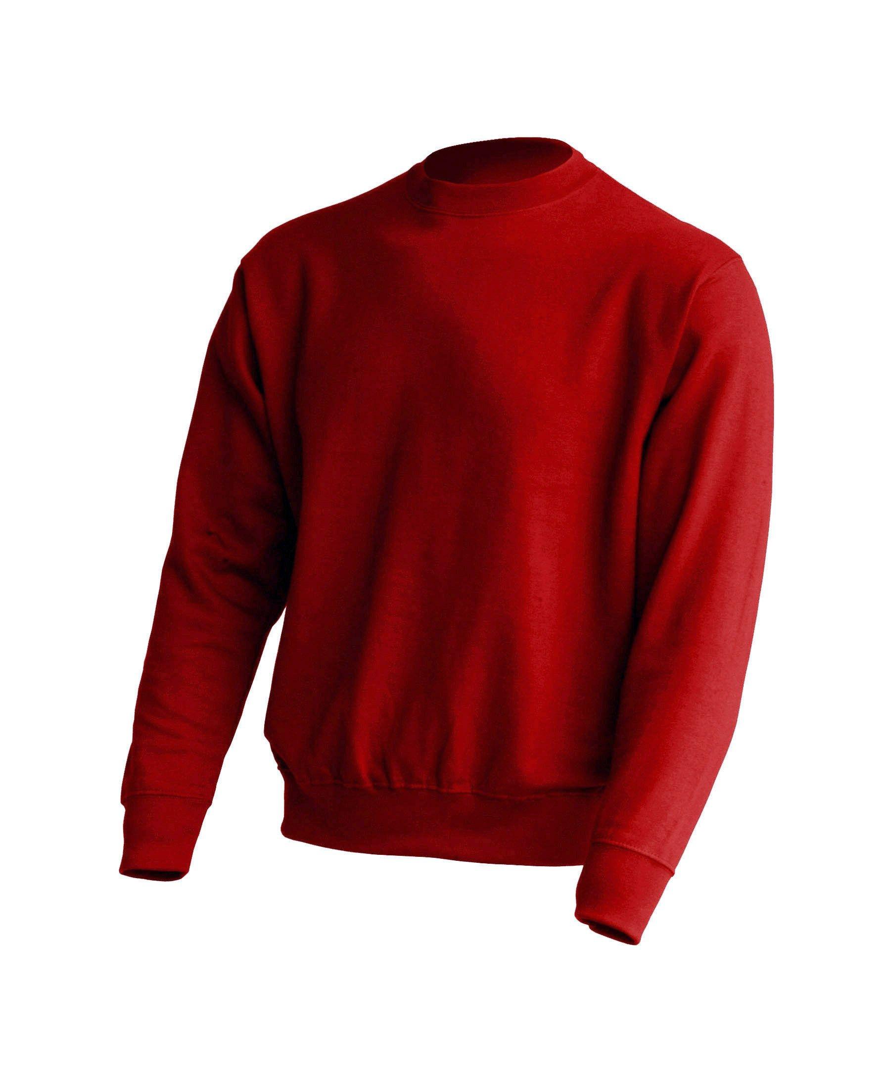 SUDADERA ROJA 295 GRS. T-S.